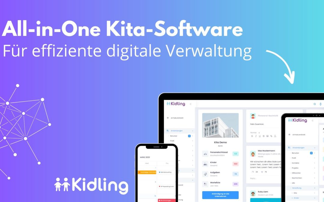 All-in-One Kita-Software für effiziente digitale Verwaltung